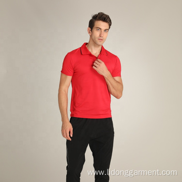 Cheap Colorful Short Sleeve Polo TShirt Men Online